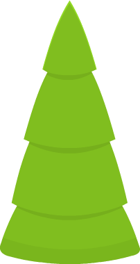 Green tree leaves 1